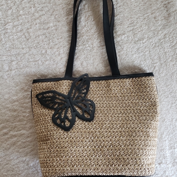 Straw tote bag - Picture 2 of 9